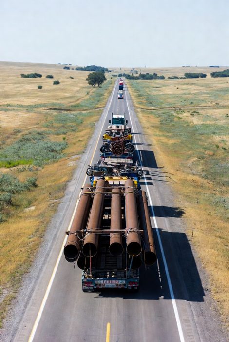 Heavy haul project transport